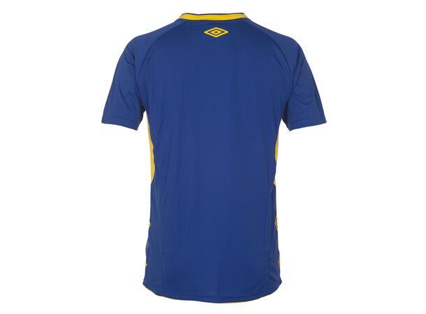 UMBRO UX-1 Jersey SS jr Blå/Gul 128 Flott kortermet spillertrøye 
